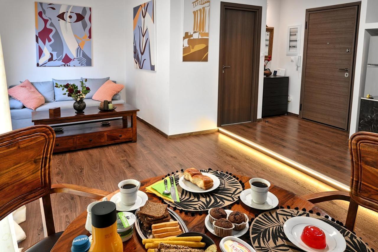 Stylish Apartment, Acropolis View Athen Exterior foto