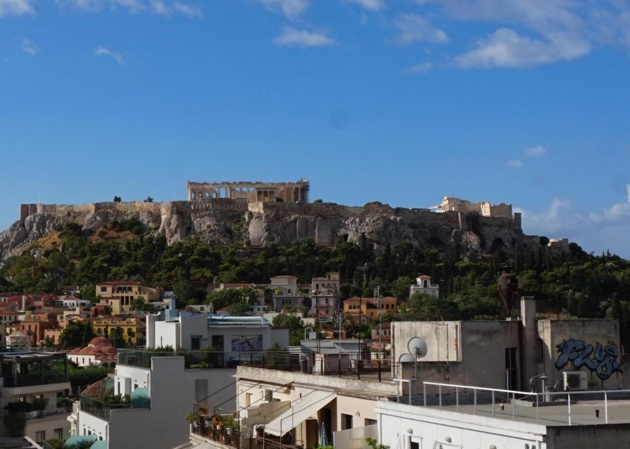 Stylish Apartment, Acropolis View Athen Exterior foto
