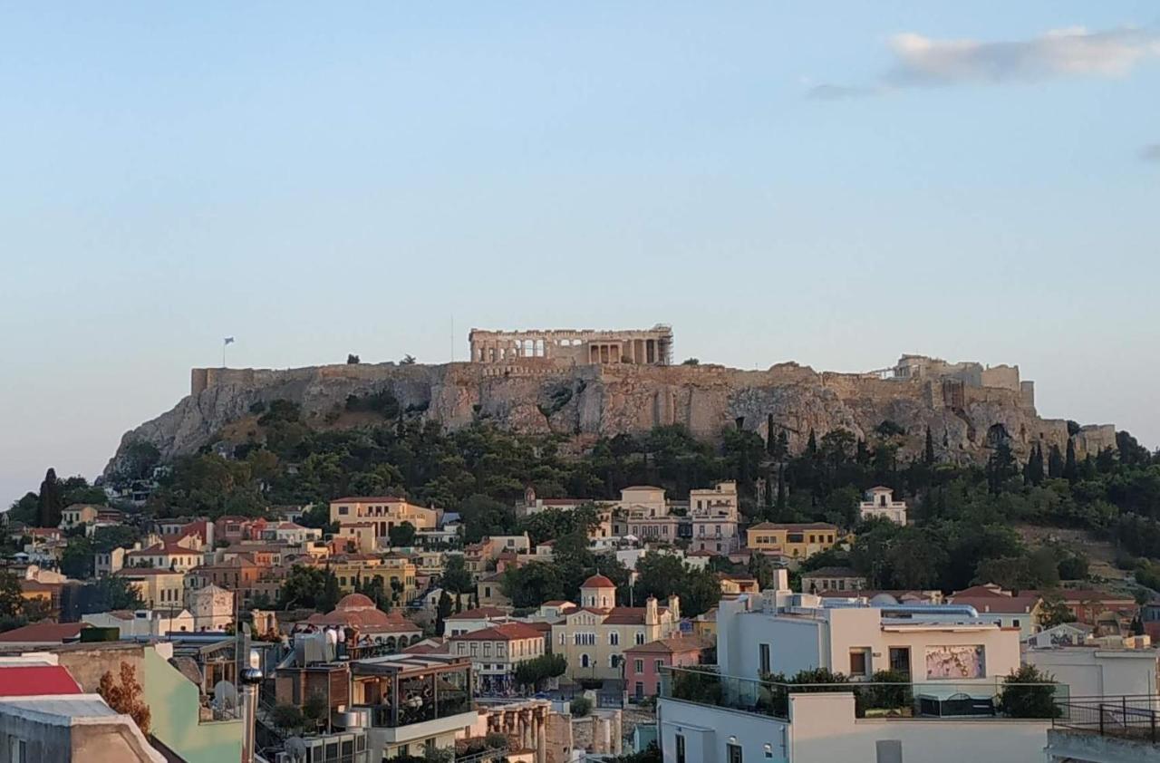 Stylish Apartment, Acropolis View Athen Exterior foto